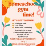 Homeschool Gym Time poster